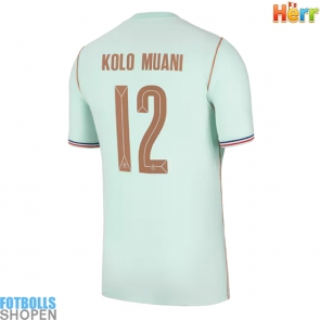 Billiga Frankrike Randal Kolo Muani #12 Bortatröja VM 2026 Kortärmad